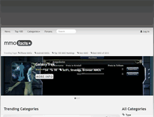Tablet Screenshot of mmofacts.com